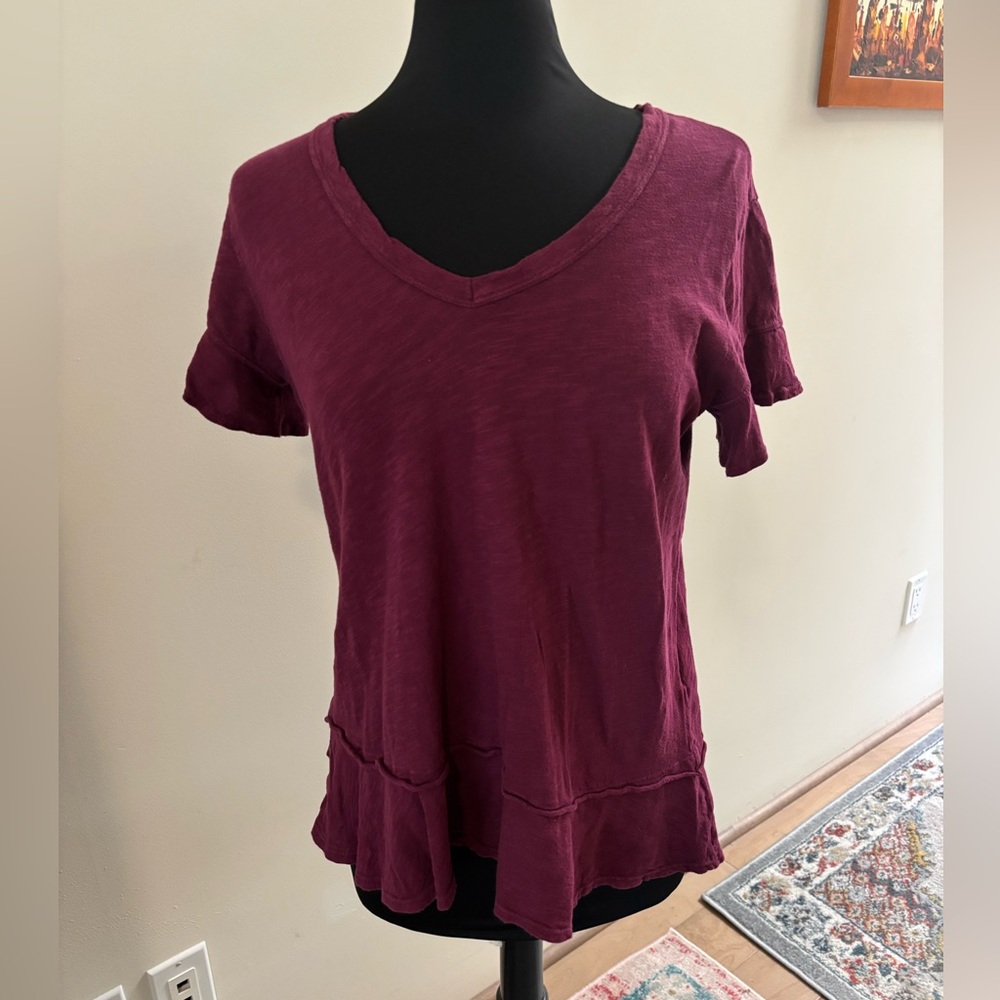 Anthropology Left of Center Tee Shirt